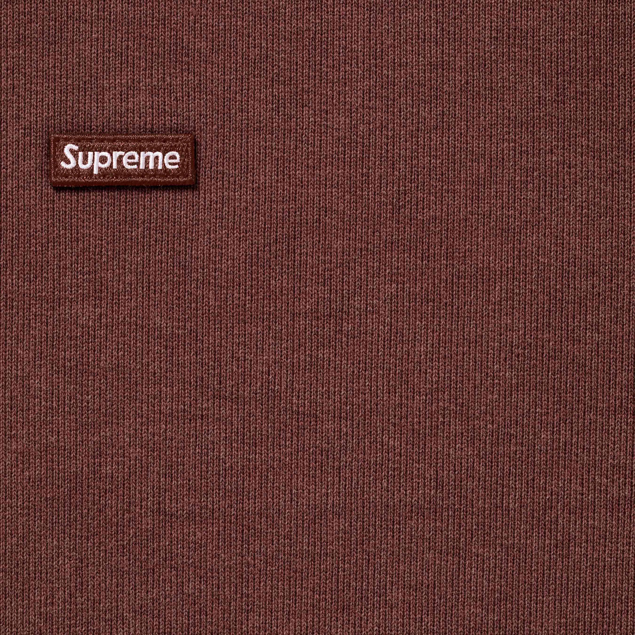Small Box Zip Up Hooded Sweatshirt