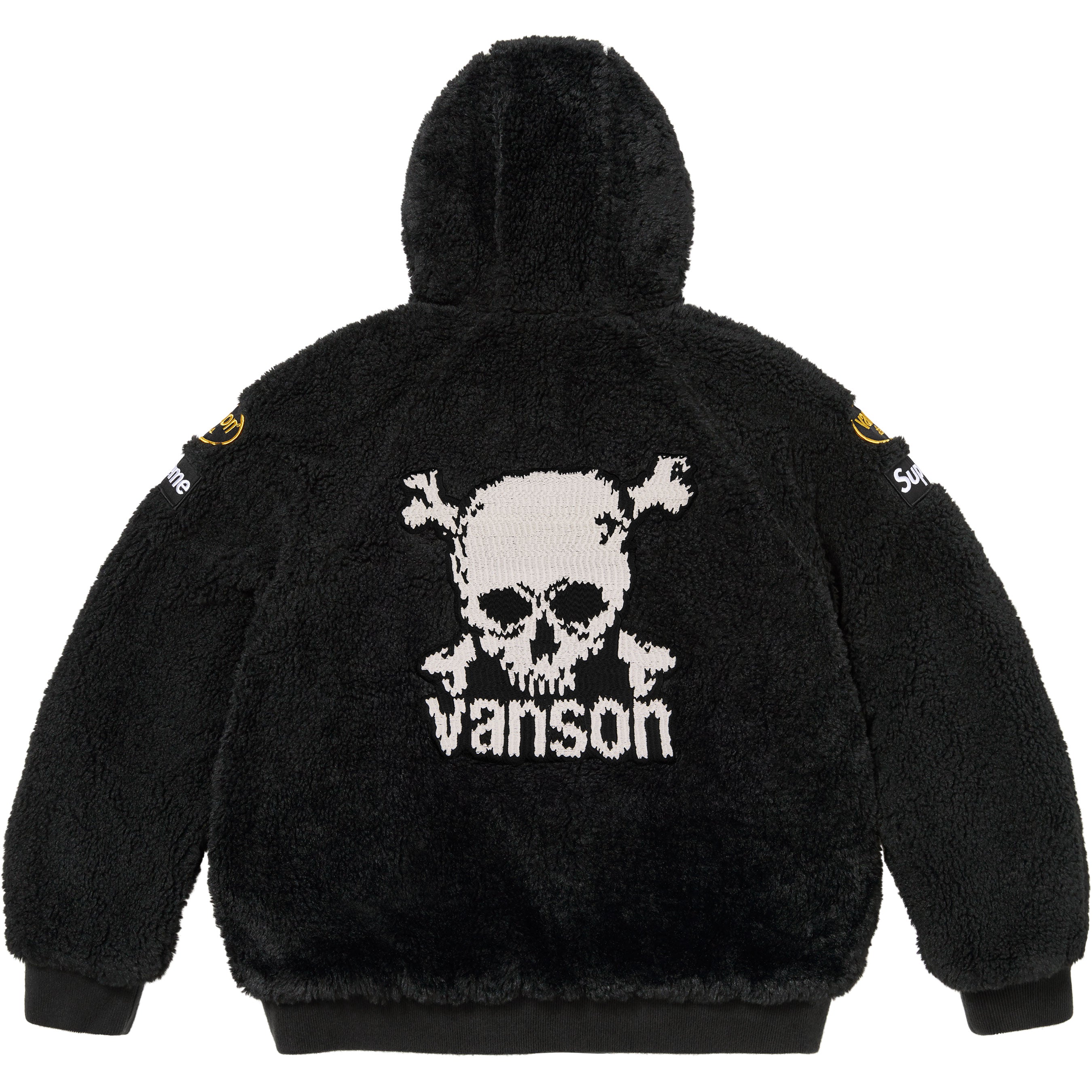 Supreme®/Vanson Leathers® Reversible Quilted Hooded Jacket