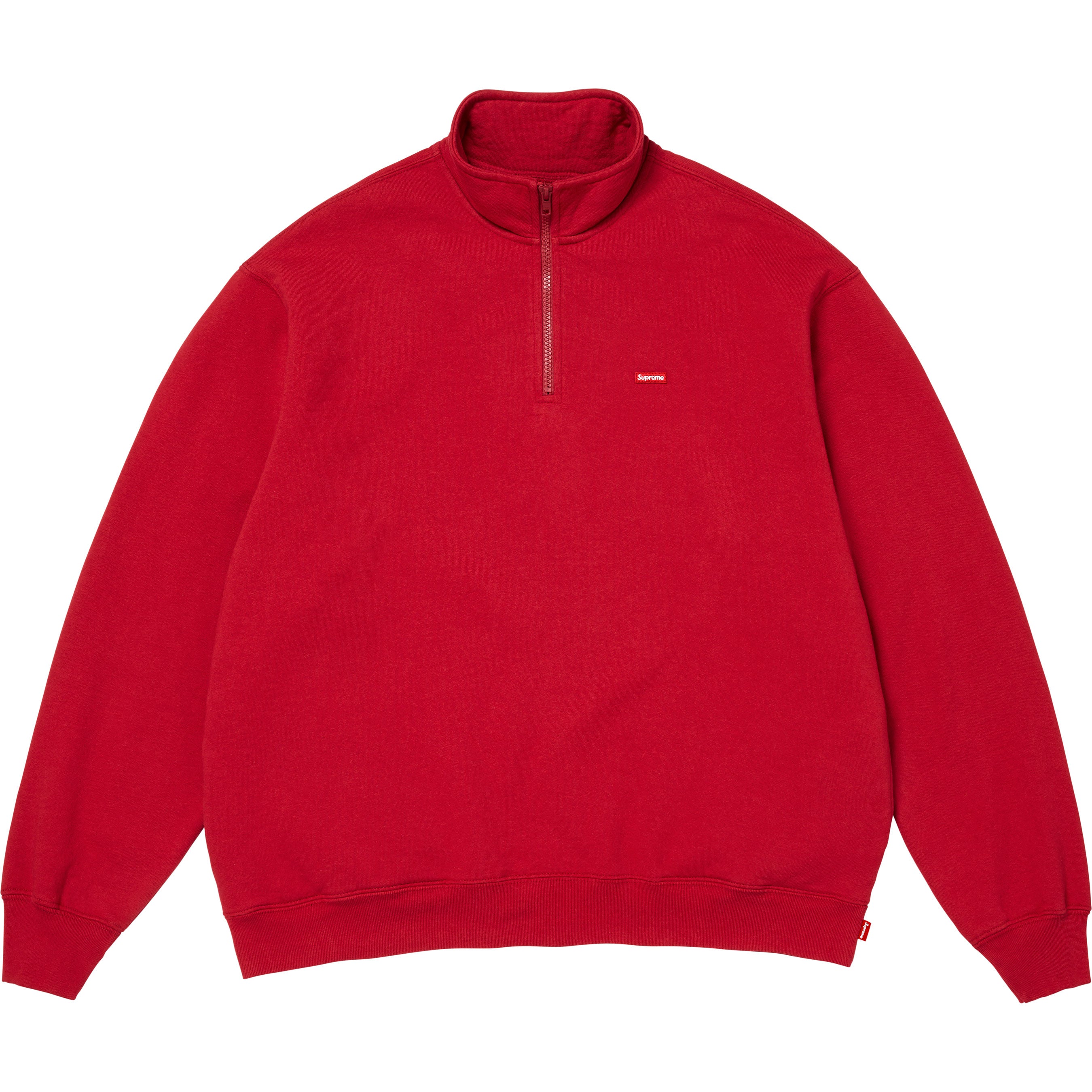 Small Box Half Zip Pullover