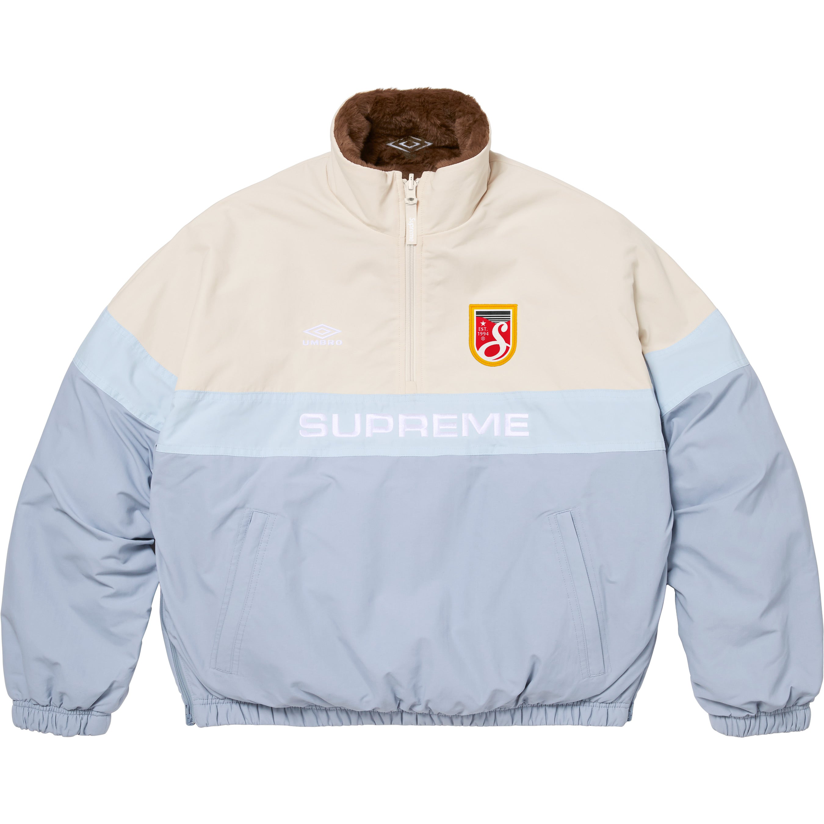 Supreme®/Umbro® Reversible Faux Fur Pullover