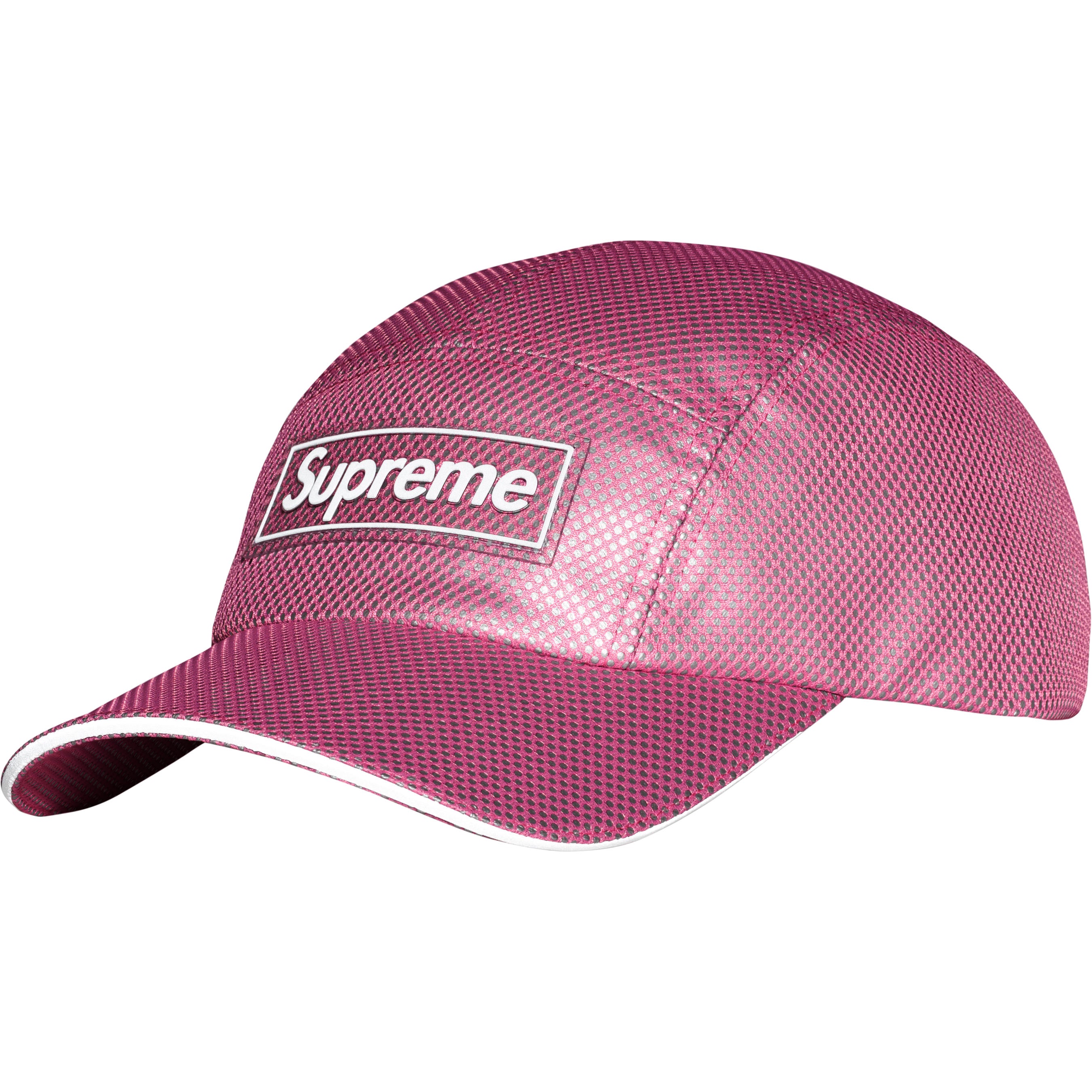 Metallic Mesh Camp Cap