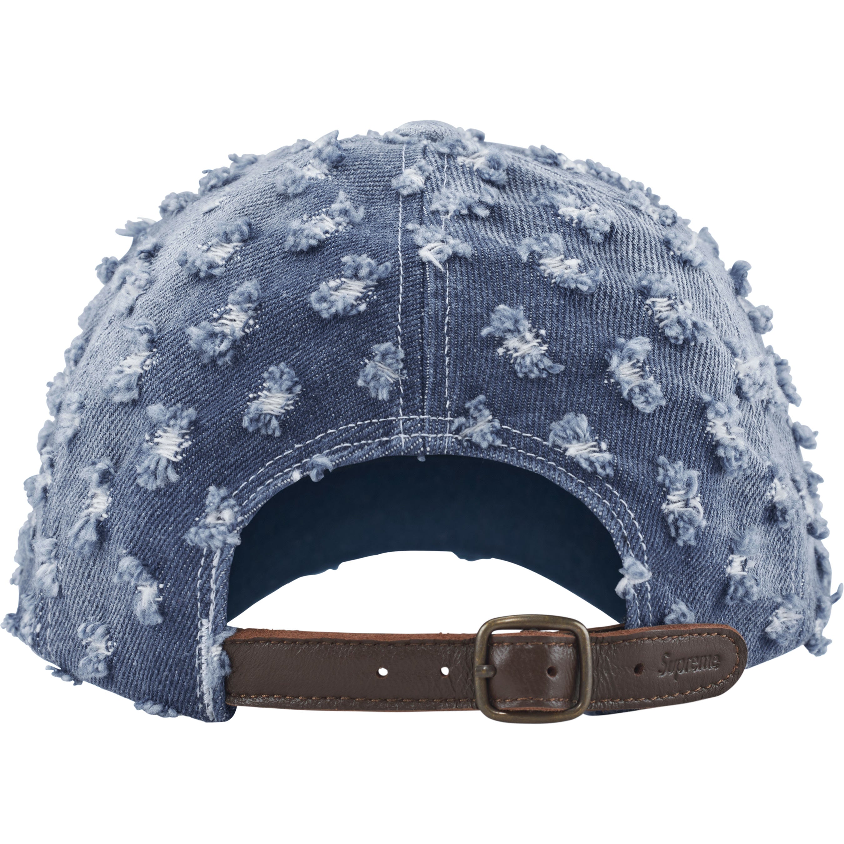 Hole Punch Rhinestone Denim 6-Panel