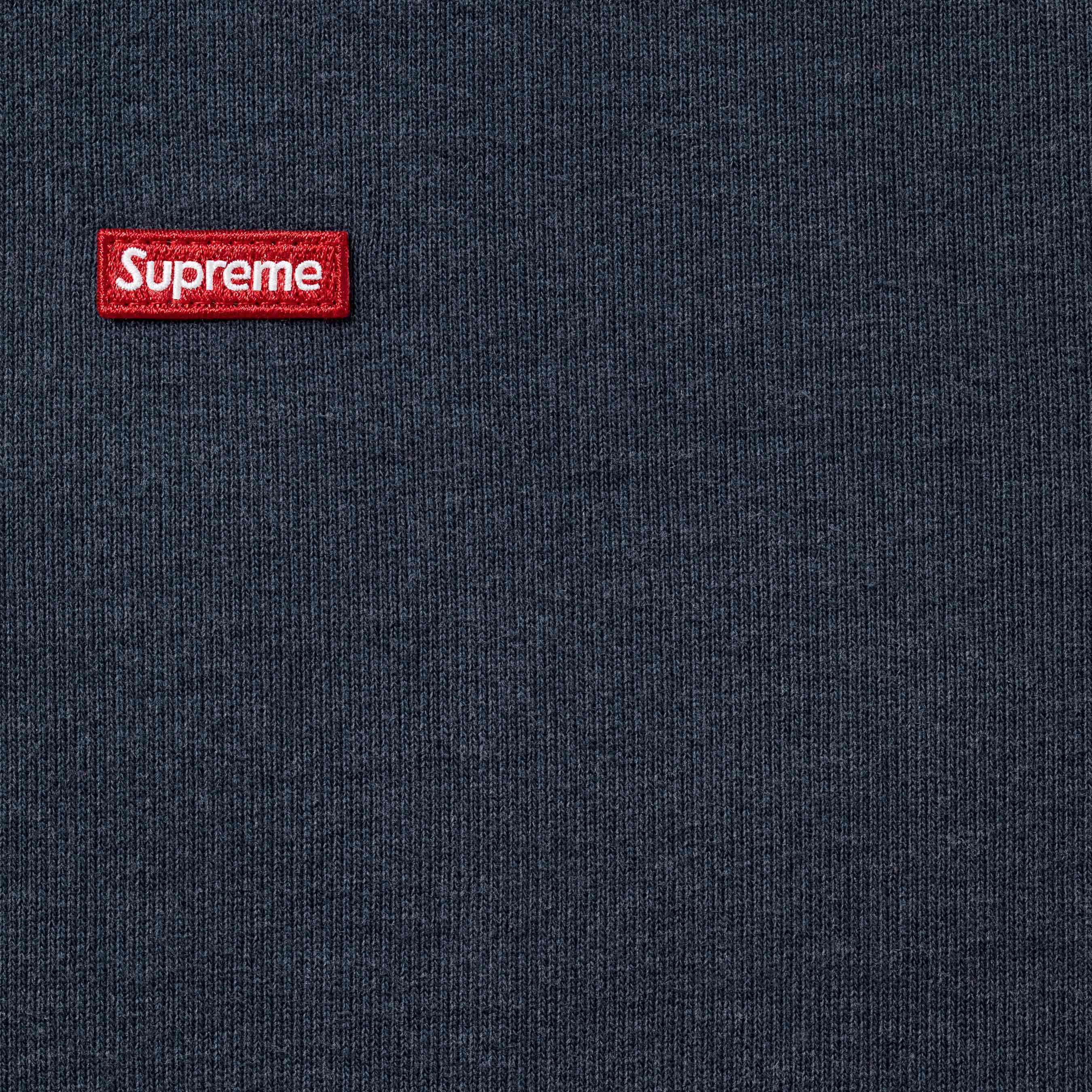 Small Box Zip Up Hooded Sweatshirt
