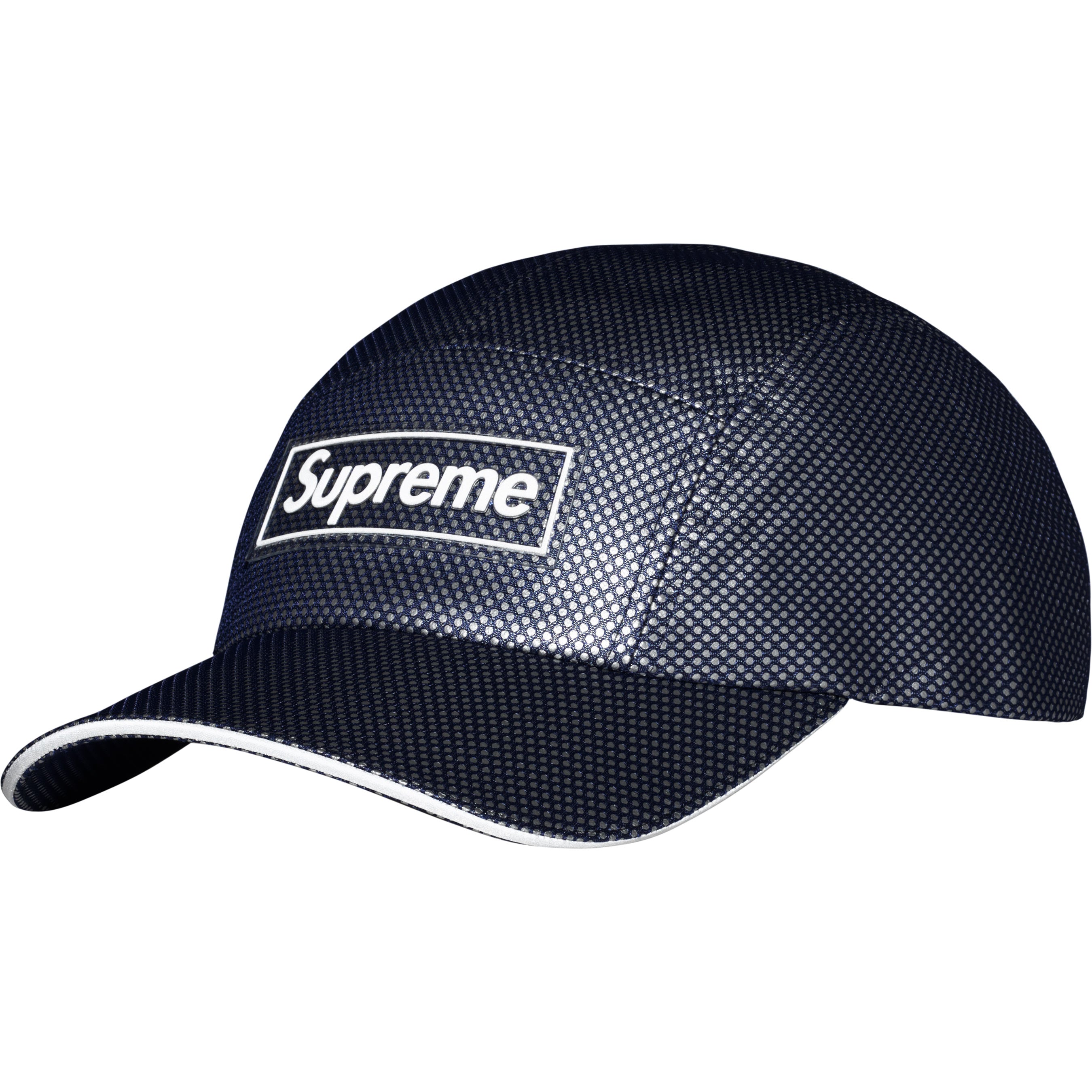 Metallic Mesh Camp Cap